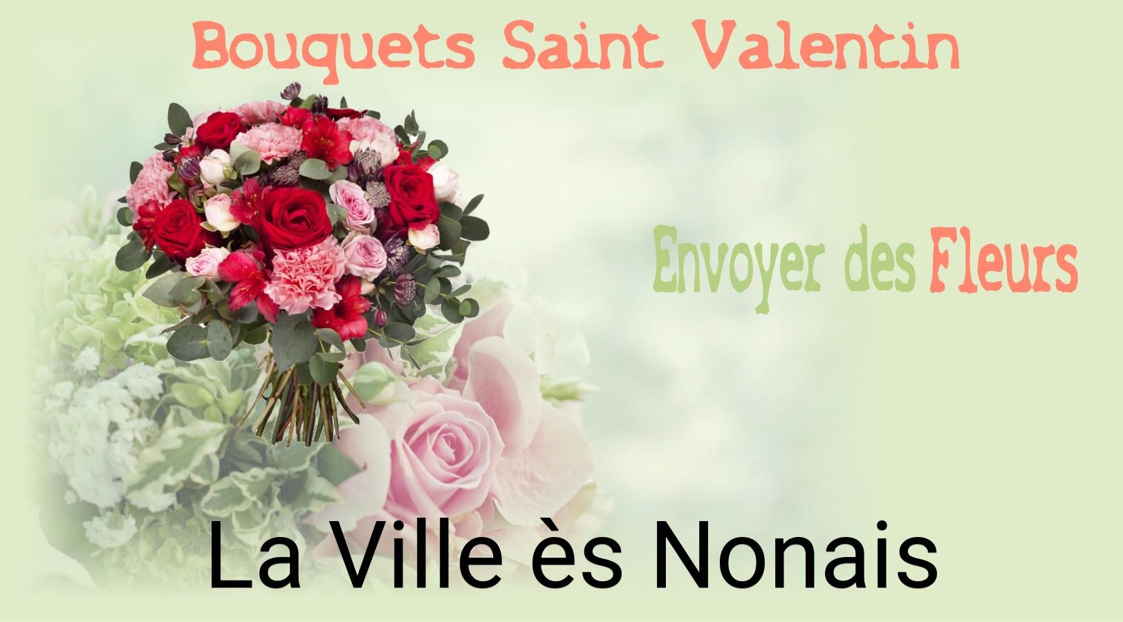 Roses de Saint-Valentin livrées à La Ville-ès-Nonais